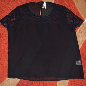 💕3/$15 Truth brand sheer lace top